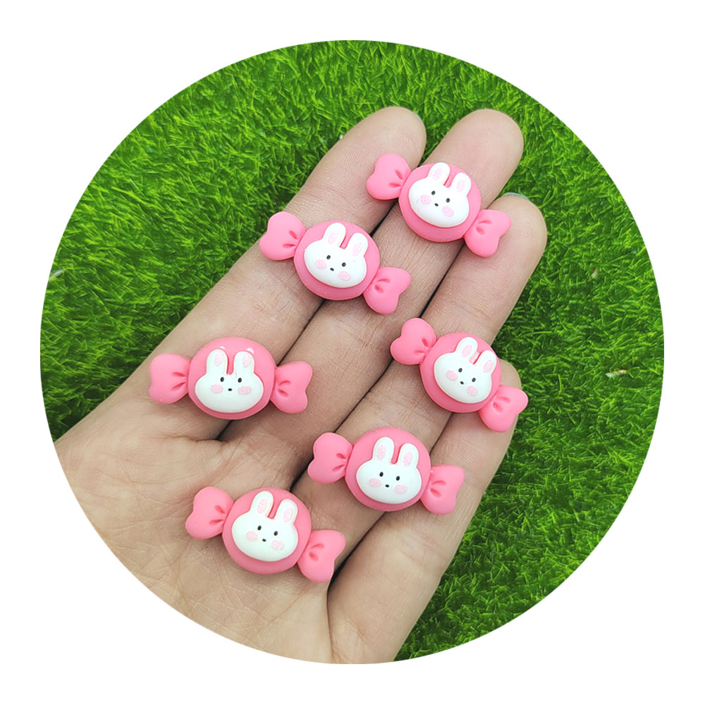 Embellishments For Scrapbooking - 20/50/100 قطعة عيد الفصح الراتنج أرنب