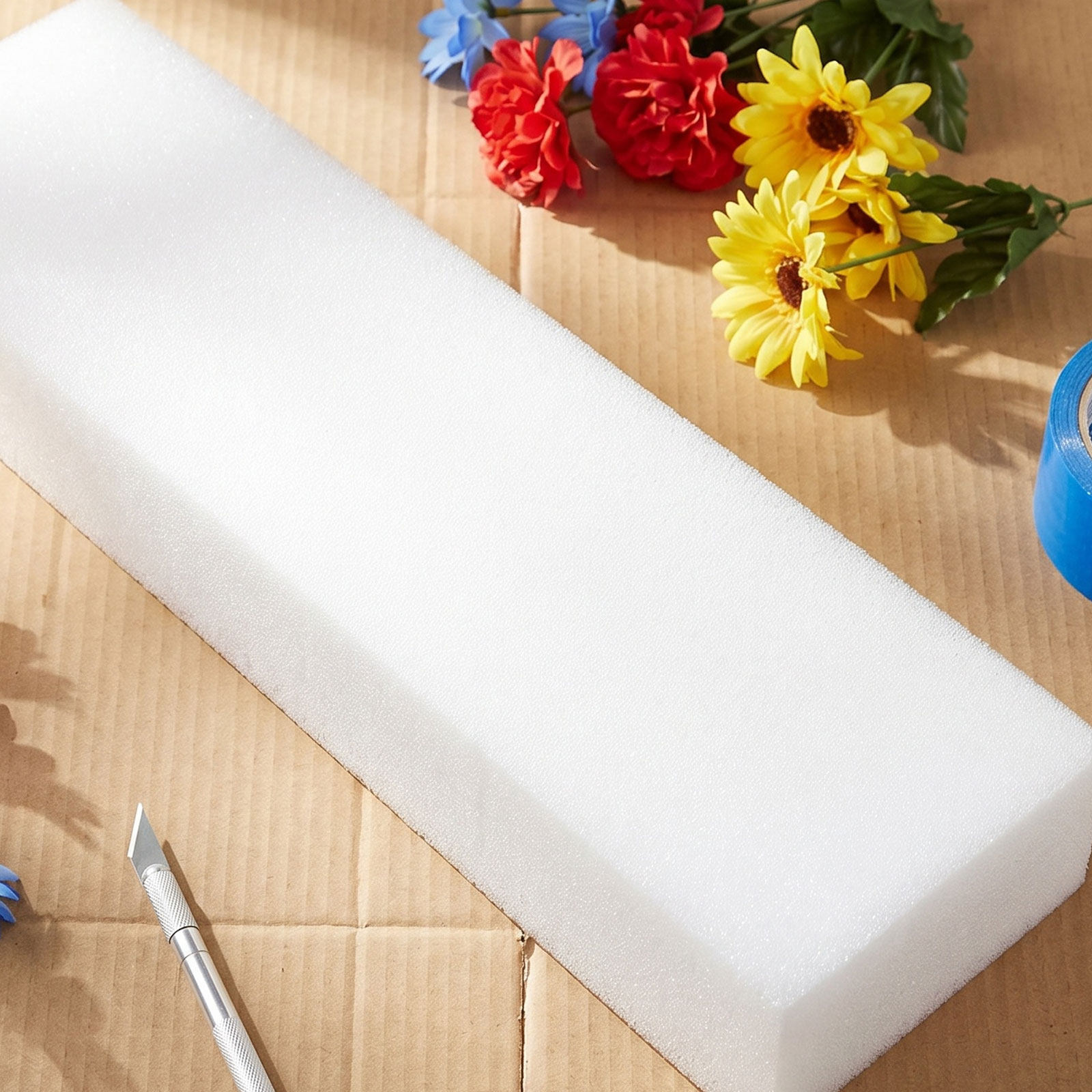 4 قطع من كتل الفوم الزهرية للح - مراجعة Embellishment Crafts وسعره