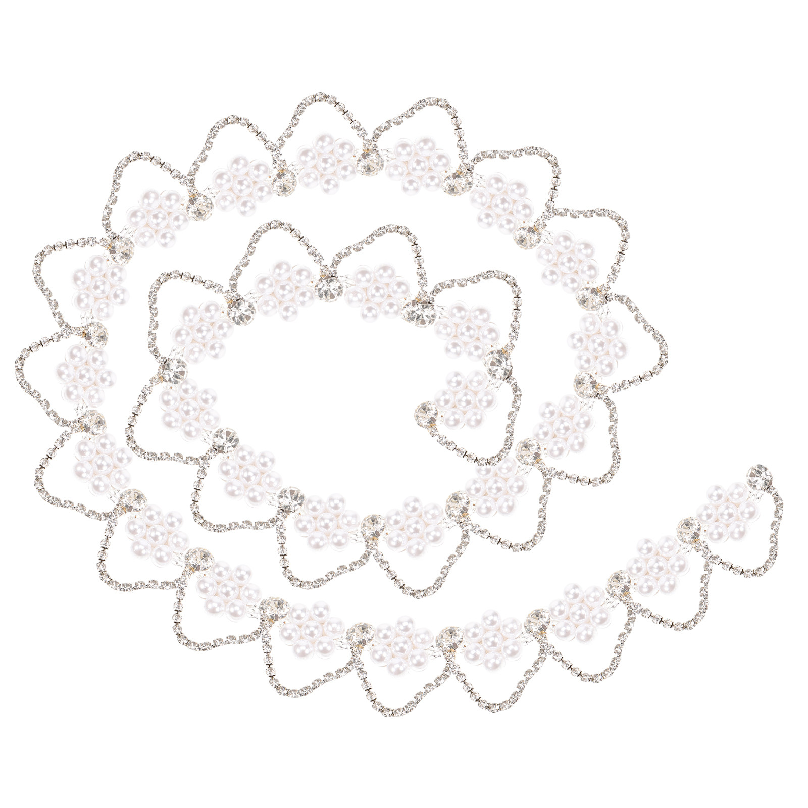 شريط زخرفي فاخر مرصع باللؤلؤ و - مراجعة Pearl Trim Chain وسعره
