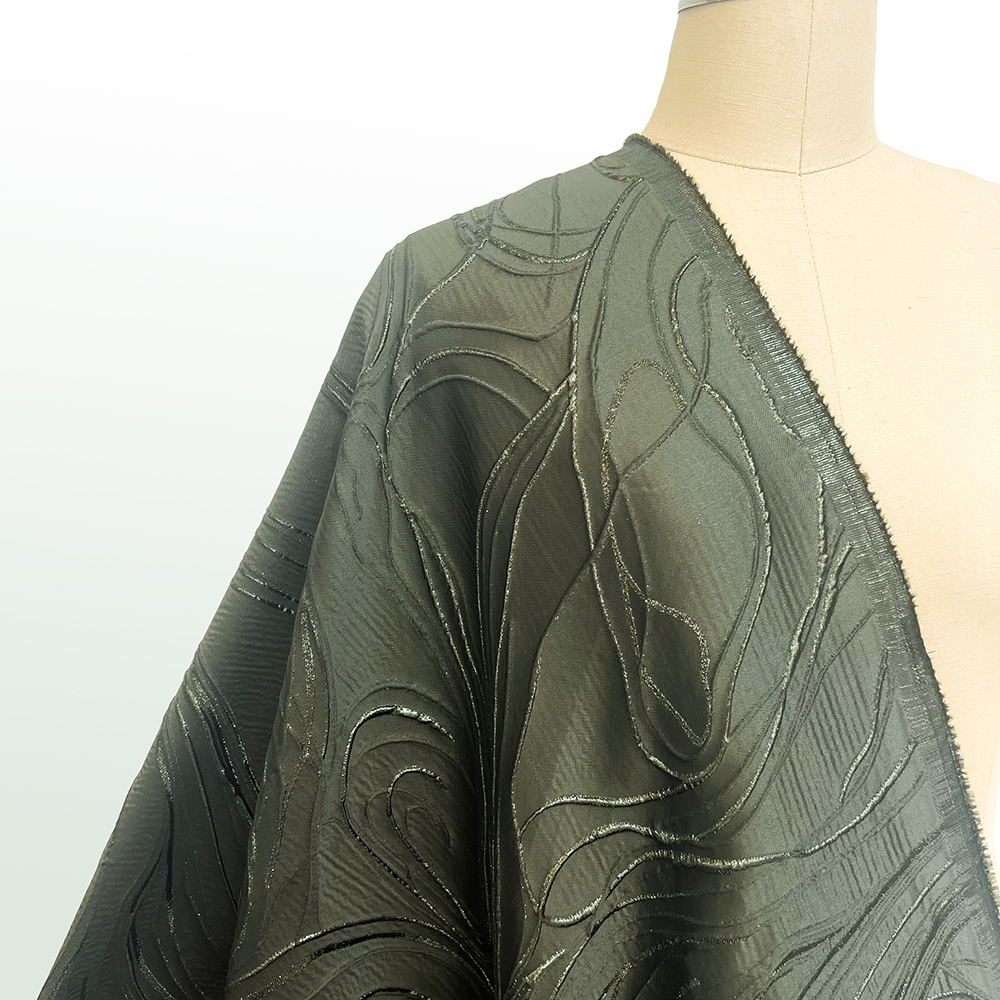 قماش دانتيل جاكار عالي الجودة  - مراجعة Crystal Mesh Fabric وسعره