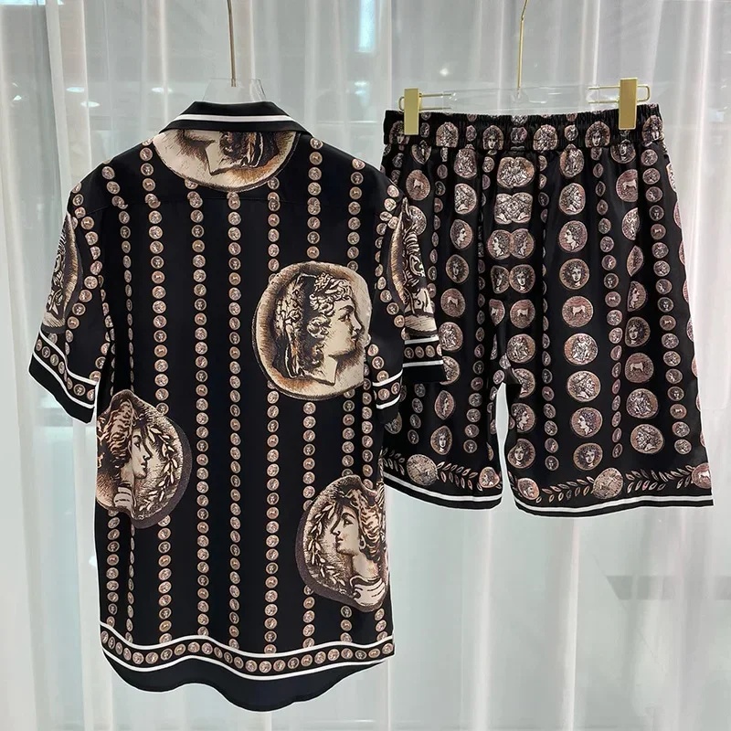 طقم قميص رجالي فاخر بنمط عتيق  - مراجعة Embellish Knit وسعره